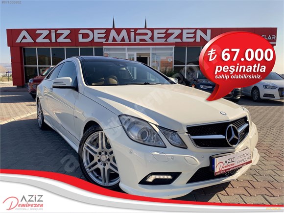 AZİZ DEMİREZEN MOTORLU ARAÇLAR 2011 MERCEDES E 250 CGI COUPE AMG