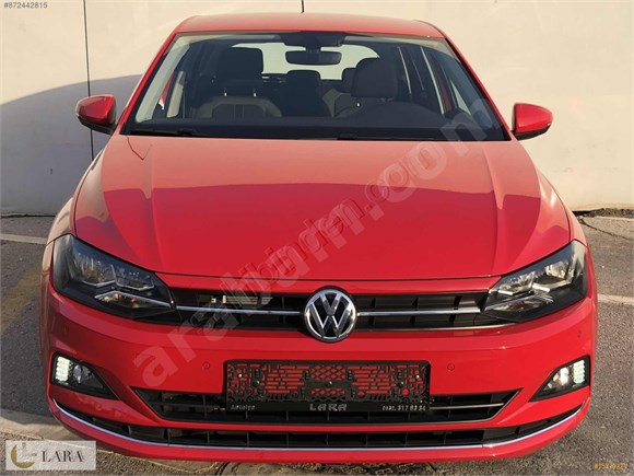 2019 VOLKSWAGEN POLO 1.0 TSI HİGHLİNE DSG HATASIZ BOYASIZ