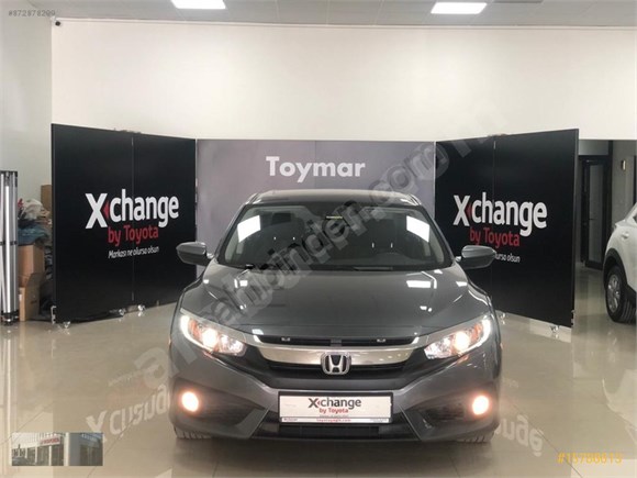 galeriden honda civic 1 6 i dtec elegance 2018 model kahramanmaras 57 377 km gri 15786613 arabam com