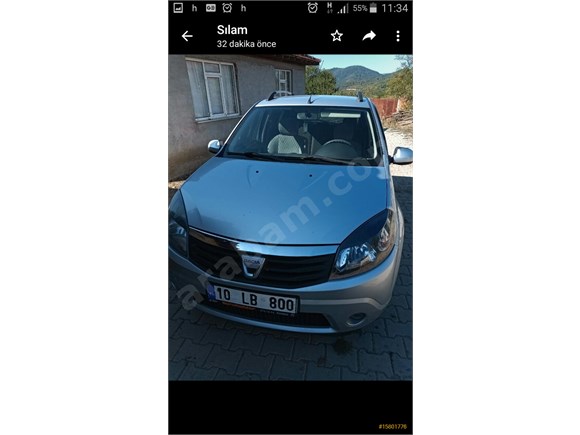 Sahibinden Dacia Sandero 1.4 Black Line 2011 Model