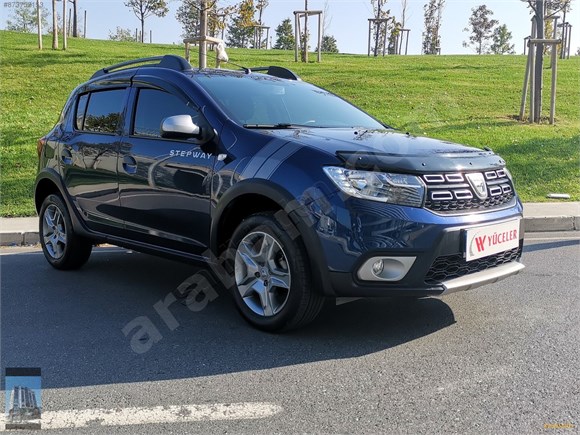 YÜCELER OTODAN DACİA SANDERO 2018 STEPWAY DOUBLE EKRAN+G.GÖRÜŞ