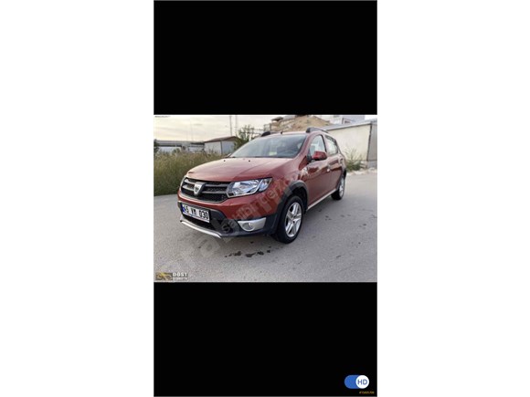 Galeriden Dacia Sandero 1.5 dCi Stepway 2016 Model Burdur