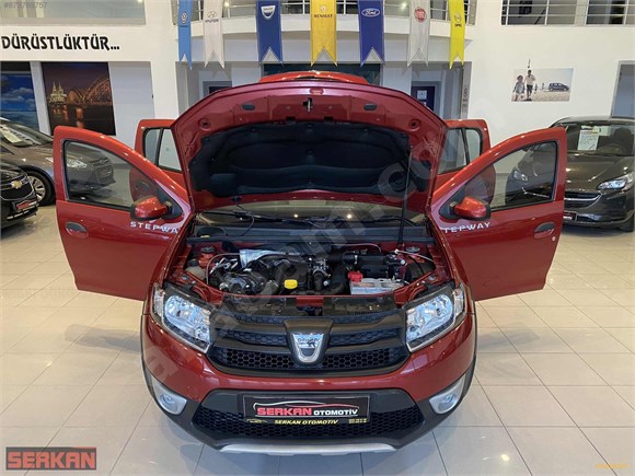 2015 MODEL DACIA STEPWAY 1.5 DCİ 90 BG TERTEMİZ SERVİS BAKIMLI..