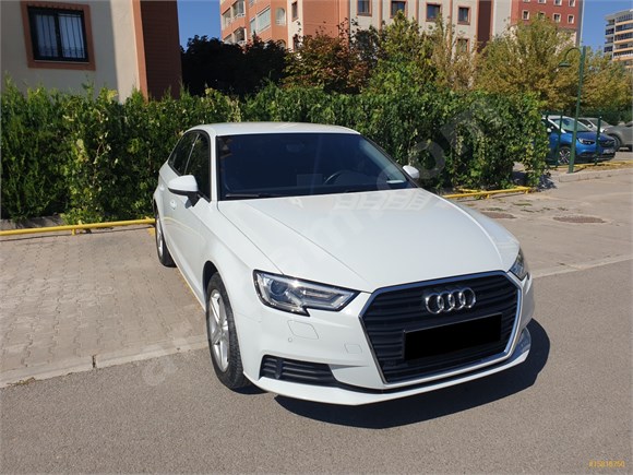 Sahibinden Makyajlı Audi A3 Sportback 1.6 TDI 116hp Dynamic 2017 Model