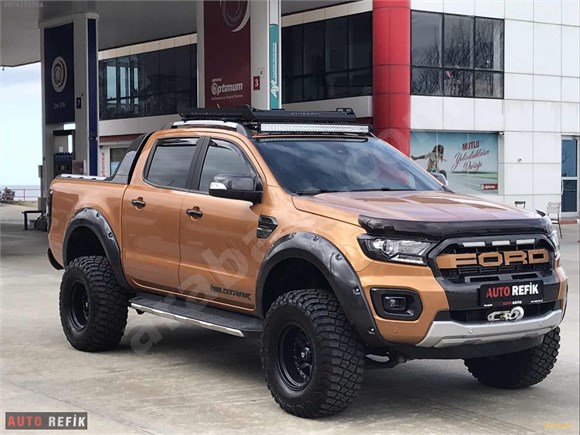galeriden ford ranger 2 0 ecoblue 4x4 wild trak 2020 model trabzon 14 000 km turuncu 15820647 arabam com