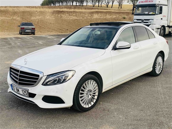 BOYASIZ DEĞİŞENSİZ 2015 MERCEDES C 200 DİZEL-97 BİN KM-MASRAFSIZ