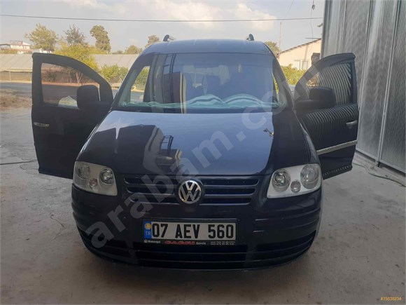 sahibinden volkswagen caddy 1 9 tdi 2006 model antalya 179 000 km siyah 15838234 arabam com