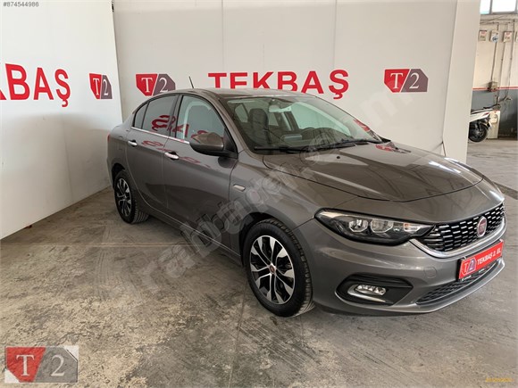 TEKBAŞ 2. EL DEN 2018 FİAT EGEA 1.6 M.JET LOUNGE PLUS DCT OTM.