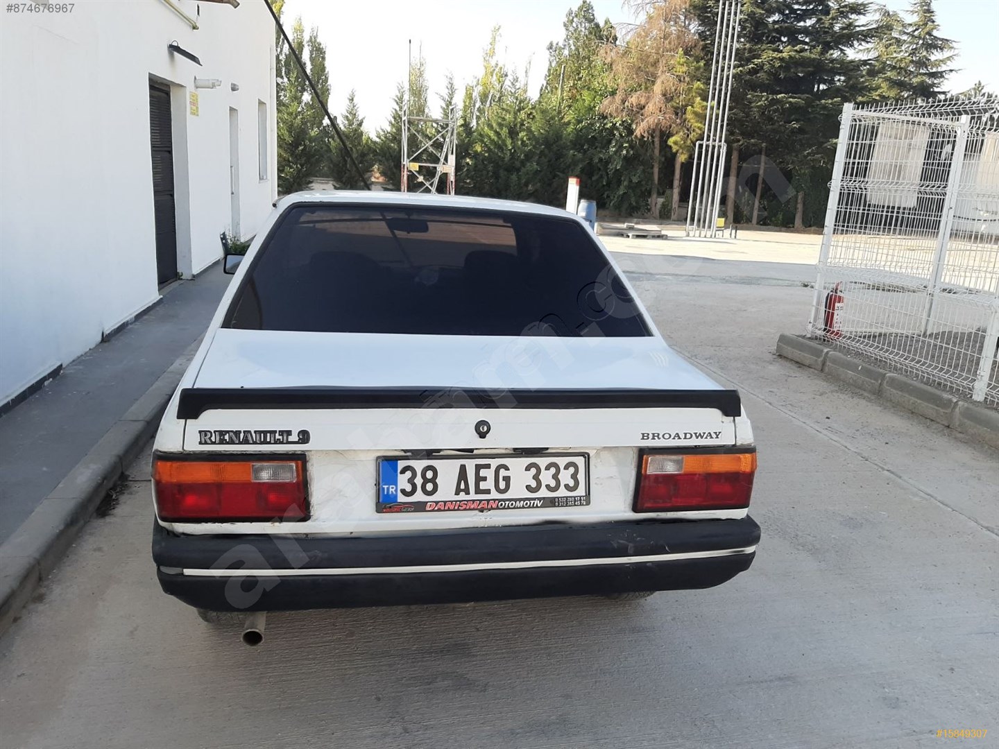 Erzurum Icinde Ikinci El Satilik 93 Renault Broadway Letg