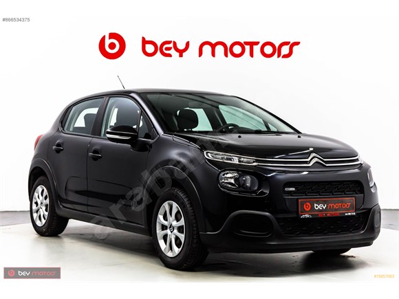 CITROEN C3 1.2 PURETECH LIVE - BOYASIZ/DEĞİŞENSİZ/KREDİ İMKANI!