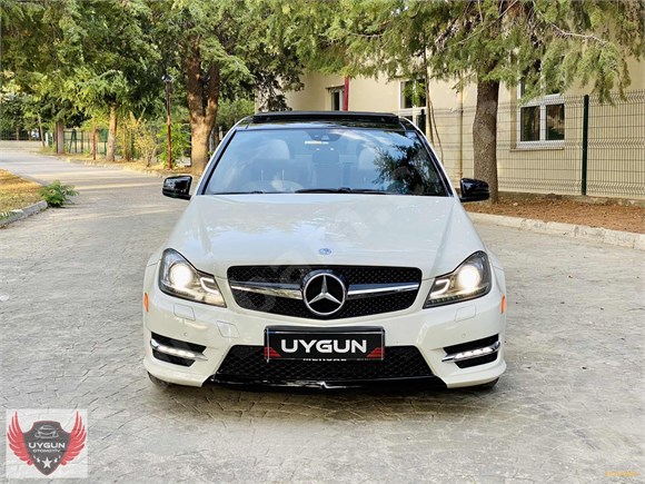 2012 - C 180 //AMG BEYAZ İÇİ BEJ 130.000 KM CAM TAVAN TAM DOLU