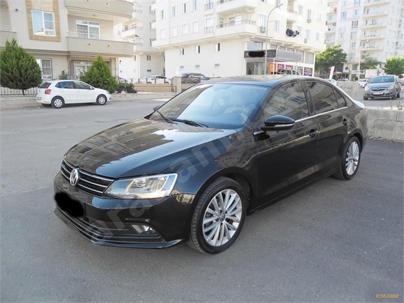 GİLGİL AUTODAN 2015 VW JETTA 1.6 TDİ DSG HİGHLİNE İÇİ BEJ