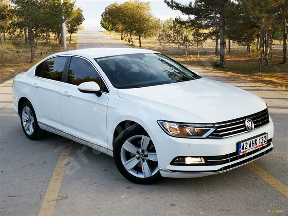 Galeriden Volkswagen Passat 1 6 Tdi Bluemotion Comfortline 15 Model Konya 130 000 Km Beyaz Arabam Com