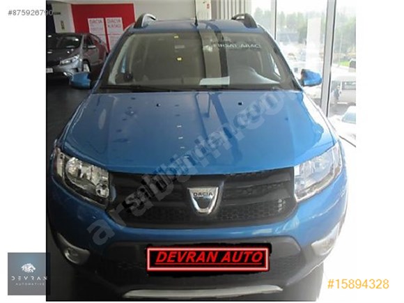 TAMAMINA KREDİLİ DACİA STEPWAY LASMAN RENKLİ