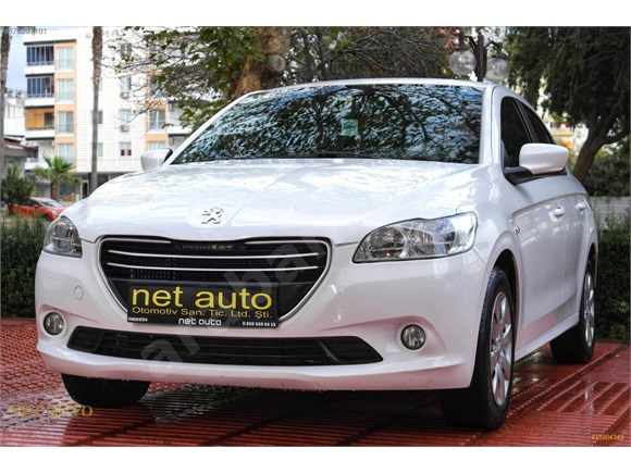 NET AUTO DAN HATASIZ BOYASIZ SERVİS BAKIMLI PEUGEOT 301 1.6 HDI