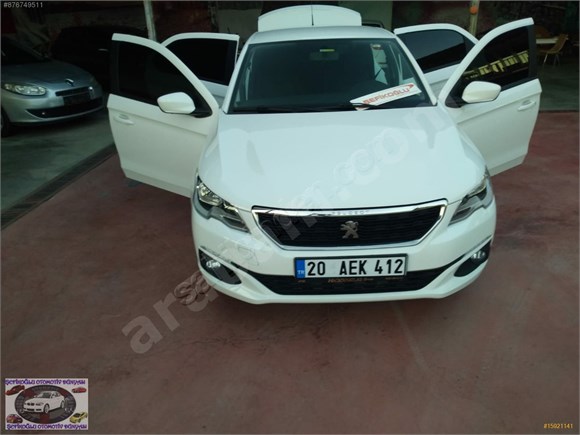 ŞEFİKOĞLU OTOMOTİV DEN 2018 MODEL PEUGEOT 301 HATASIZ BOYASIZ