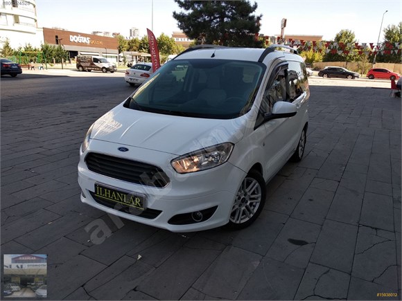 galeriden ford tourneo courier 1 6 tdci titanium plus 2017 model kayseri 52 000 km beyaz 15938012 arabam com