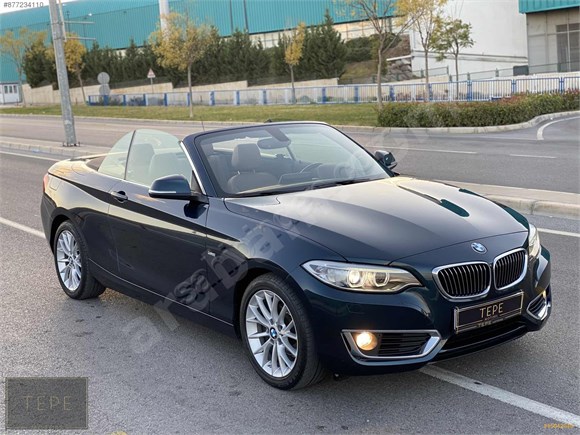 Galeriden Bmw 2 Serisi 218i Luxury Line 2016 Model Izmir 35 000 Km Mavi 15942049 Arabam Com