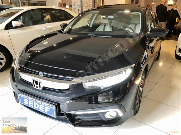 Galeriden Honda Civic 1 6 I Vtec Executive 2017 Model Izmir 36 000 Km Siyah 15942116 Arabam Com