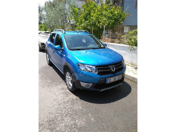 Sahibinden Dacia Sandero 1 5 Dci Stepway 2016 Model Izmir 49 500 Km Mavi Metalik 15942196 Arabam Com