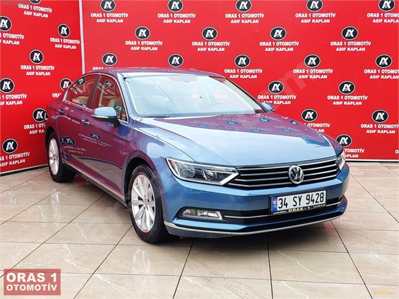 Galeriden Volkswagen Passat 1 6 Tdi Bluemotion Comfortline 2017 Model Istanbul 33 000 Km Mavi 15942331 Arabam Com