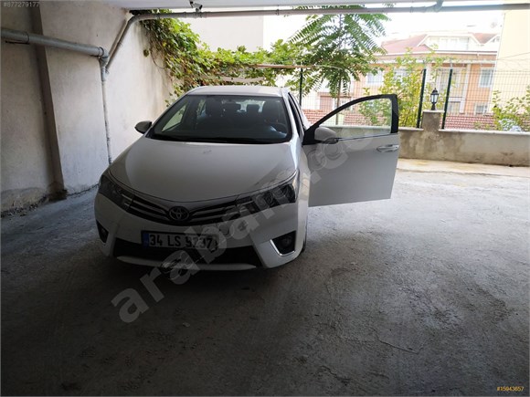 Sahibinden Toyota Corolla 1 4 D 4d Touch 2015 Model Istanbul 175 000 Km Beyaz 15943657 Arabam Com