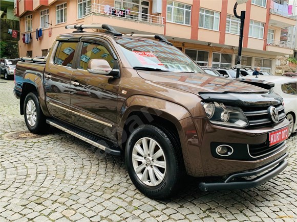 Galeriden Volkswagen Amarok 2 0 Bitdi Highline 2014 Model Rize 230 000 Km Kahverengi 15944749 Arabam Com