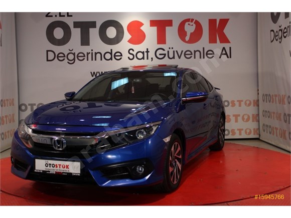 Galeriden Honda Civic 1 6 I Vtec Eco Elegance 2018 Model Bursa 31 796 Km Mavi 15945766 Arabam Com
