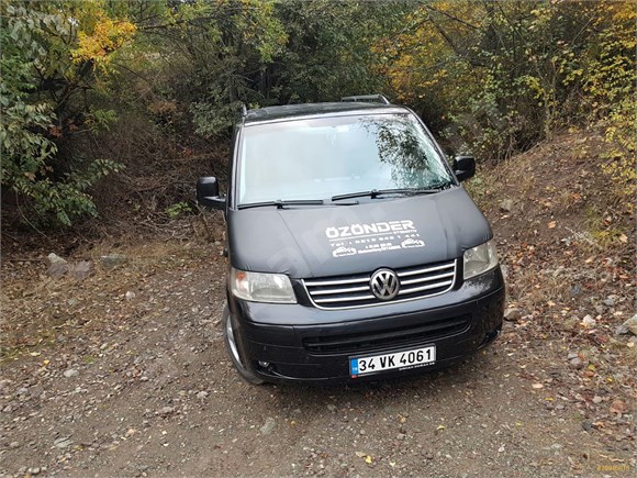 Sahibinden Volkswagen Transporter 1 9 Tdi Camli Van 2004 Model Istanbul 218 000 Km Siyah 15945818 Arabam Com