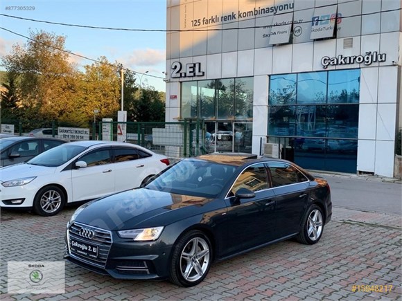 Galeriden Audi A4 Sedan 2 0 Tdi Quattro Sport 2016 Model Istanbul 94 053 Km Siyah 15948217 Arabam Com