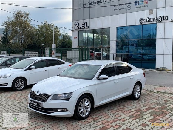 Galeriden Skoda Superb 1 6 Tdi Style 2017 Model Istanbul 39 585 Km Beyaz 15948220 Arabam Com