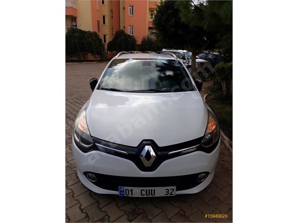 Sahibinden Renault Clio 1 5 Dci Sporttourer Icon 2013 Model Antalya 180 000 Km Beyaz 15949028 Arabam Com