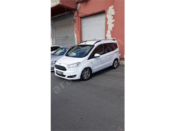 Sahibinden Ford Tourneo Courier 1 6 Tdci Titanium 2015 Model Istanbul 156 000 Km Beyaz 15949356 Arabam Com