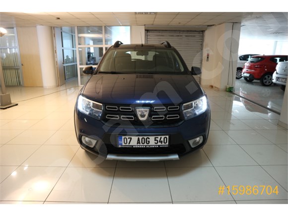 2018 model Dacia Sandero 1.5 DCI Stepway Style 90 Ps Hatchback