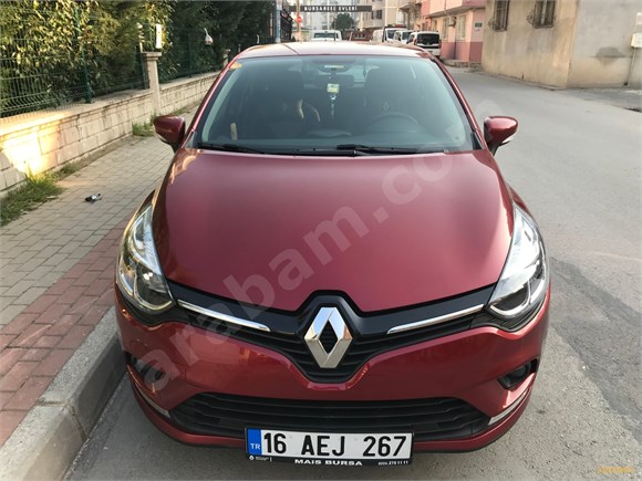 sahibinden renault clio 1 5 dci touch 2018 model bursa 43 000 km bordo 16009495 arabam com
