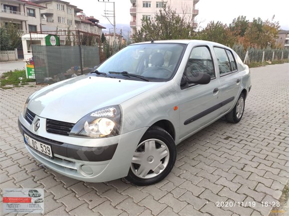 2004 MODEL RENAULT CLİO 1.4 LPGLİ KLİMALI ORJİNAL 159 BİNKM