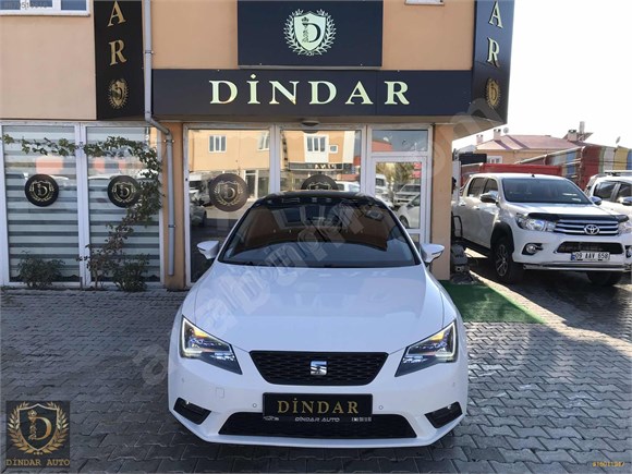 DİNDARdan SEAT LEON 1.6TDI HTSZ+BYSZ+ADVANCE+ALACANTARA+DBL EKRN