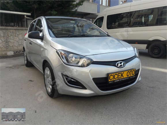 ÇİÇEK ten 2014 model HYUNDAI i 20 1.4 CRDi JUMP 6 ileri 90beygir