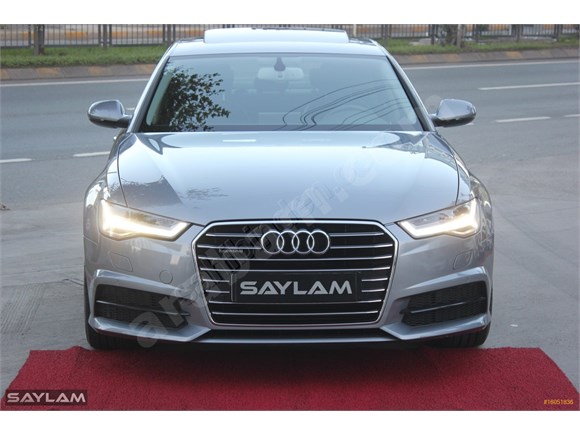 SAYLAM 2017 A6 2.0TFSI QUATTRO-BAYİ-MATRİX-NAVİ-VAKUM-75BİN KM