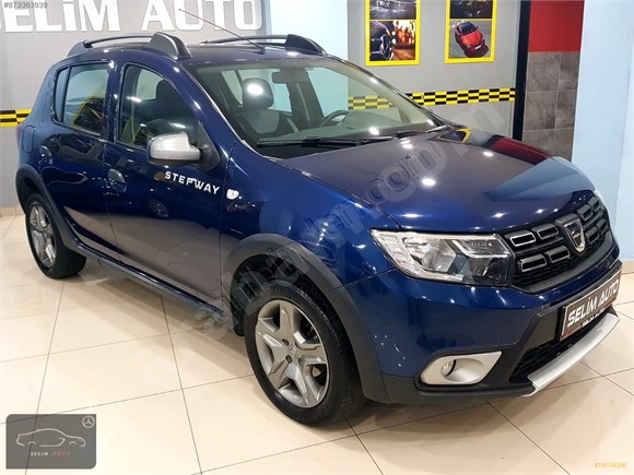 SELİM AUTODAN BOYASIZ 2018 DACİA SANDERO STEPWAY OTOMATİK VİTES