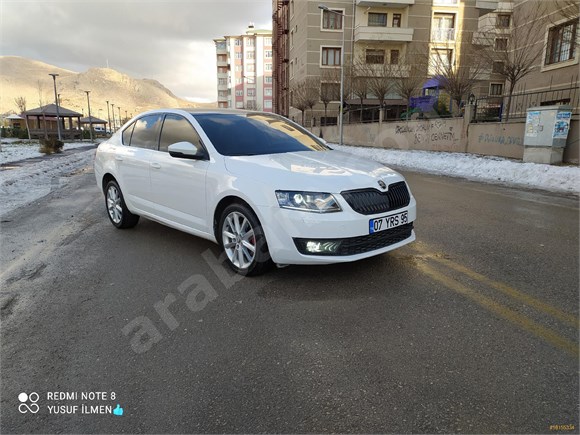 Sahibinden Skoda Octavia 1.6 TDI Style 2016 Model Van