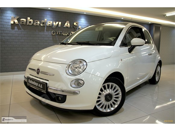 2012 FIAT 500 1.2 LOUNGE - Met.Beyaz / Cam Tavan / 8.871 KM