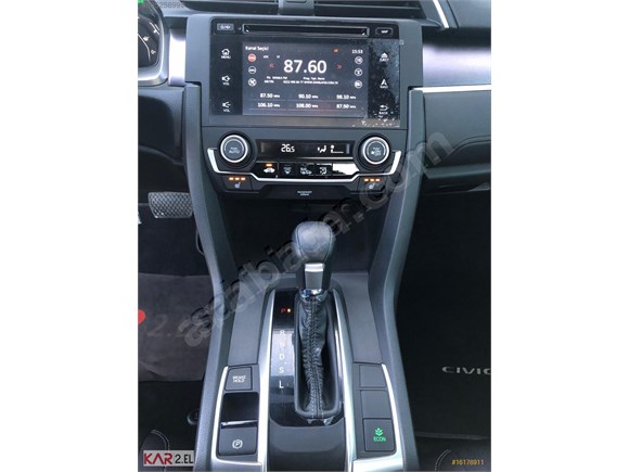 Galeriden Honda Civic 1 6 I Vtec Eco Elegance 2018 Model Istanbul 16 333 Km Siyah 16178911 Arabam Com