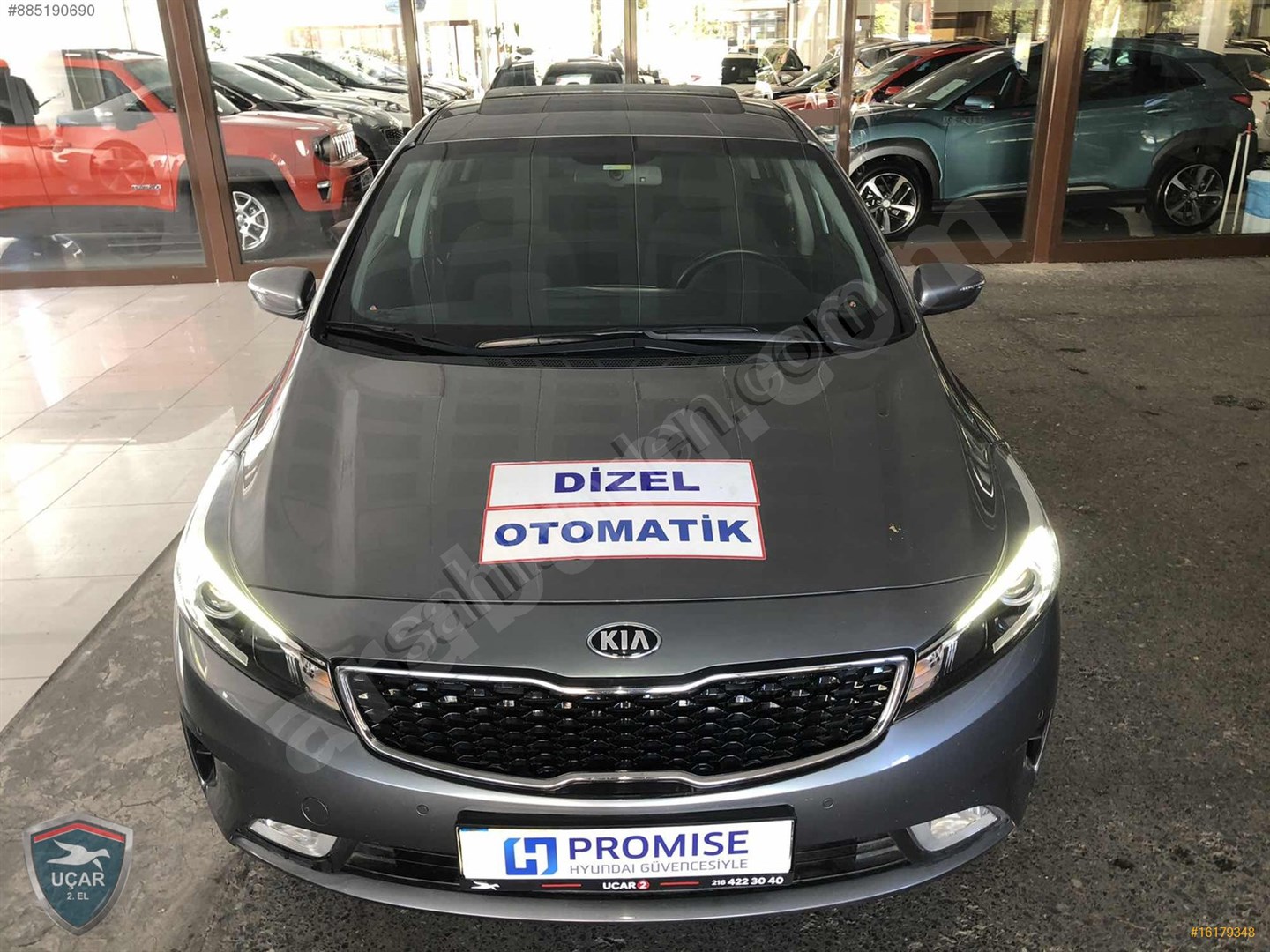 Galeriden Kia Cerato 1 6 Crdi Concept Plus 2016 Model Istanbul 69 000 Km Fume 16179348 Arabam Com