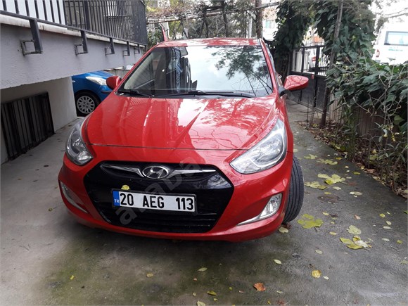 Sahibinden Hyundai Accent Blue 1 4 Cvvt Mode Plus 2012 Model Denizli 102 500 Km Kirmizi 16181916 Arabam Com