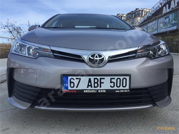 Sahibinden Toyota Corolla 1.33 Life 2017 Model