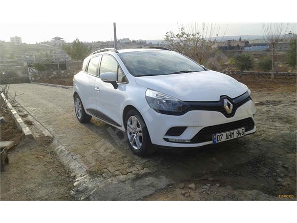 2017 Hatasız Boyasız 43 binde Clio 1.5 dCi SportTourer