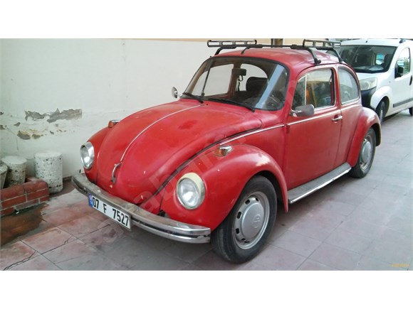 sahibinden volkswagen 1303 s 1974 model antalya 30 000 km kirmizi 16220184 arabam com