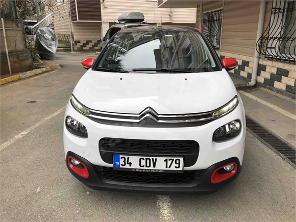 sahibinden citroen c3 1 2 puretech shine 2019 model istanbul 27 800 km beyaz 16234804 arabam com