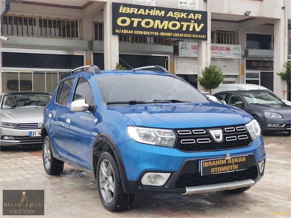 2018 DACİA STEPWAY 1.5DCİ OTOMATİK 23.000 KM.